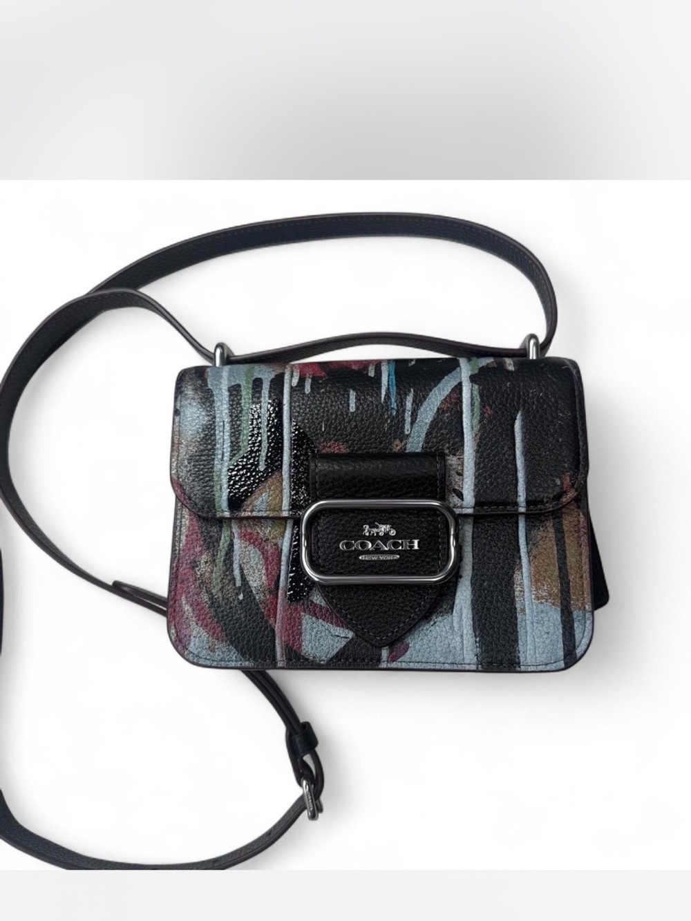 COACH x Mint + Serf Morgan Square Crossbody | NWT | CM108 | Graffiti Streetwear
